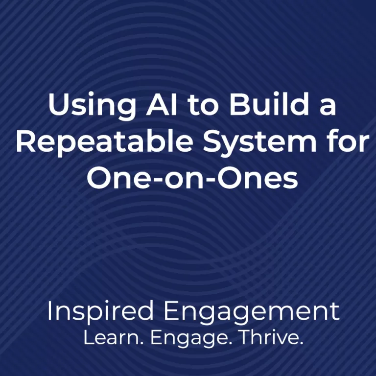 Using AI to build repeatable system for one-on-ones featured image