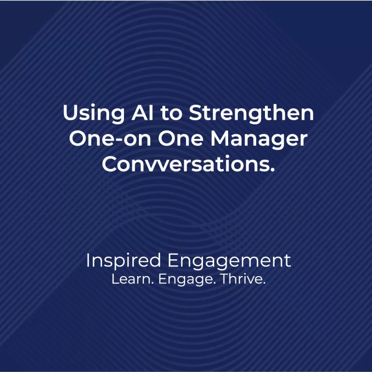 Strengthening One on one conversations with AI