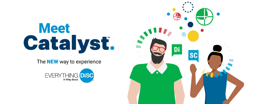 Overview of the Everything DiSC Catalyst platform showing tools and team engagement features